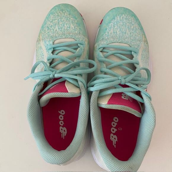 New Balance FuelCell 996v4 Tennis Shoes All Court Mint Low Top Women's 11M - Picture 8 of 15